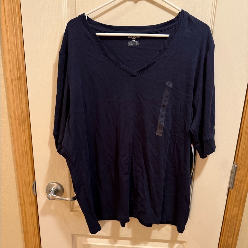 NWT Jones New York quarter sleeve shirt